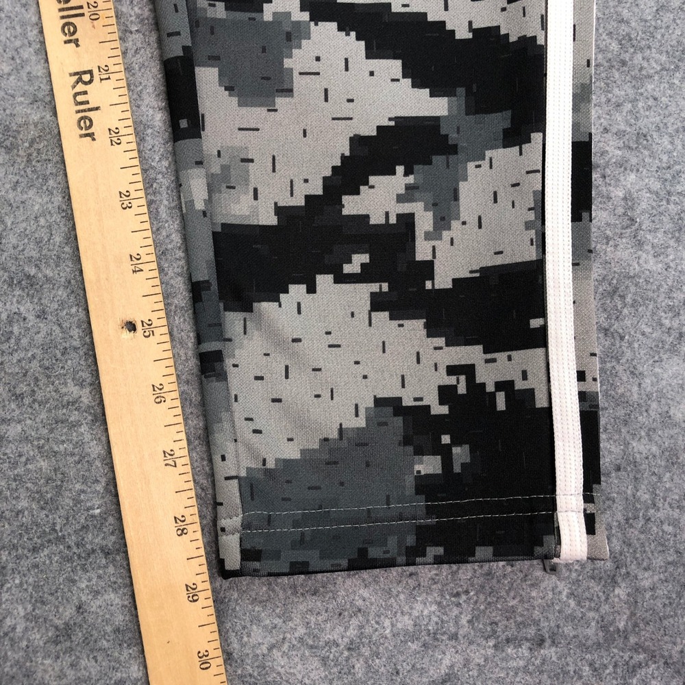 Adidas ClimaCool Mens Pants L Gray Camouflage Digital Athletic Zip Ankles Track - Picture 11 of 14